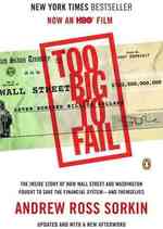 『リ－マン・ショック・コンフィデンシャル』(原書)<br>Too Big to Fail : The inside Story of How Wall Street and Washington Fought to Save the Financial System--and Themselves （MTI UPD）