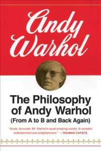 The Philosophy of Andy Warhol : (From a to B and Back Again) (Harbrace Paperbound Library ; Hpl 75)