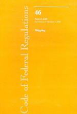 Code of Federal Regulations Title 46 (Code of Federal Regulations) （1ST）