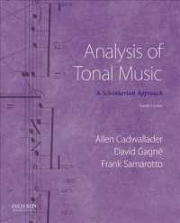 Analysis of Tonal Music : A Schenkerian Approach （4TH）