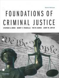 Foundations of Criminal Justice （3RD Looseleaf）