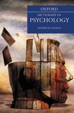 オックスフォード心理学辞典（第２版）<br>A Dictionary of Psychology （New ed of 2 Revised）