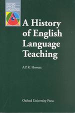 A History of English Language Teaching