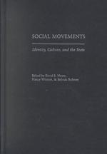 Social Movements : Identity, Culture, and the State