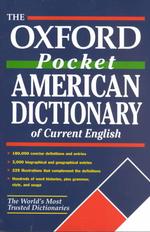 The Pocket Oxford American Dictionary of Current English （POC）