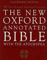 The New Oxford Annotated Bible, New Revised Standard Version : With the Apocrypha Version 2.0 （Electronic）