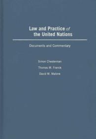 国連の法と実務<br>Law & Practice of the United Nations : Documents and Commentary