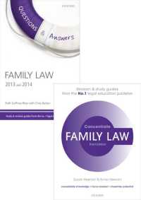 Family Law Revision Pack 2015 : Law Revision and Study Guide (Concentrate)