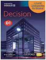 A Level Mathematics for Edexcel: Decision D1 (A Level Mathematics for Edexcel)