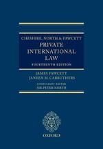 Cheshire, North & Fawcett : Private International Law （14TH）