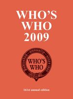 世界人名録2009（冊子体＋オンライン）<br>Who's Who: 2009 （Revised）