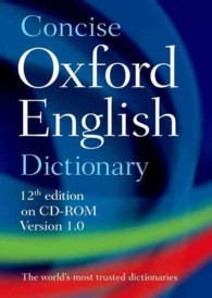 Concise Oxford English Dictionary : Windows/Mac Individual User Version 1.0 （12 CDR）