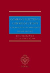 株主総会と議決：法、実務と手続（第２版）<br>Company Meetings and Resolutions : Law, Practice and Procedure （2ND）