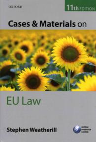 ＥＵ法判例資料集（第１１版）<br>Cases and Materials on EU Law （11TH）