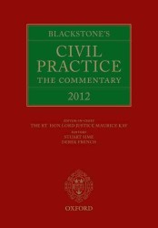 ブラックストン英国民事手続便覧（2012年版）<br>Blackstone's Civil Practice : The Commentary 2012 (Blackstones Civil Practice: Commentary 2012 Ciprac Paper) （New）