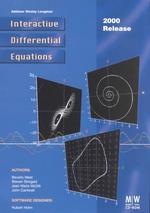 Interactive Differential Equations, 2000 Release （CDR）