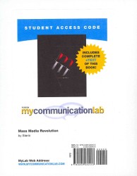 Mycommunicationlab Pass Code : Mass Media Revolution （PSC）