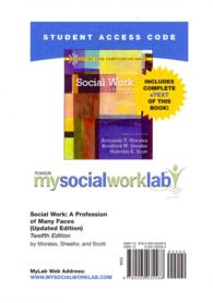 Social Work Mysocialworklab Access Code : A Profession of Many Faces （12 PSC STU）