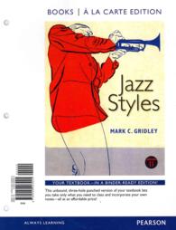 Jazz Styles : History and Analysis （11 PCK UNB）