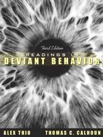 Readings in Deviant Behavior （3 SUB）