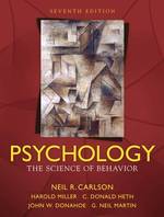 Psychology : The Science of Behavior （7TH）