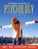 Mastering the World of Psychology Mypsychlab with E-book Student Access Code Card （PSC）