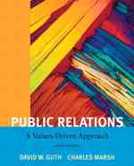 Public Relations : A Value-Driven Approach （5TH）