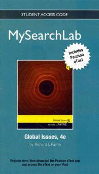 Global Issues MySearchLab with Pearson eText Access Code （4 PSC STU）