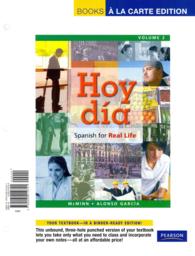 Hoy Dia : Spanish for Real Life 〈2〉 （PCK UNBND/）