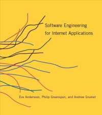 インターネット応用のためのソフトウェア工学<br>Software Engineering for Internet Applications (The Mit Press) -- Paperback / softback