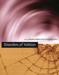 意志の障害<br>Disorders of Volition (A Bradford Book) -- Paperback / softback