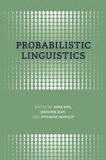 確率的言語学<br>Probabilistic Linguistics (Probabilistic Linguistics)