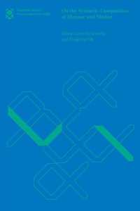 様態と動作の統語論的構成<br>On the Syntactic Composition of Manner and Motion (Linguistic Inquiry Monograph)