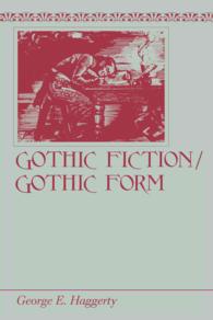 Gothic Fiction/gothic Form -- Hardback