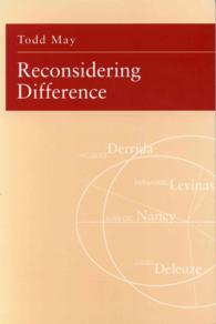 Reconsidering Difference - Nancy, Derrida, Levinas, Deleuze (English Language Edition)