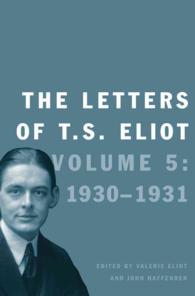 The Letters of T. S. Eliot : 1930-1931 〈5〉