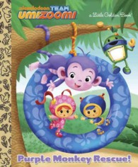 Purple Monkey Rescue! (Little Golden Books)