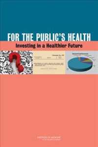 For the Public's Health : The Report on Funding