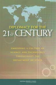 Diplomacy for the 21st Century : Embedding a Culture of Science and Technology Throughout the Department of State