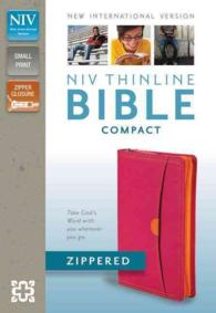 Holy Bible : New International Version, Hot Pink / Tangerine, Italian Duo-Tone, Thinline, Zippered （LEA CPT）