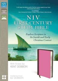 NIV First-Century Study Bible : New International Version, Chocolate/Orchid, Italian Duo-Tone, Explore Scripture in Its Jewish and Early Christian Con （BOX LEA）
