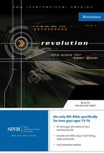 Revolution : The Bible for Teen Guys, New International Version, Black Italian Duo-Tone （PAP/COM）