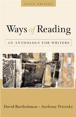 Ways of Reading : An Anthology for Writers （6TH）