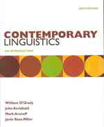 Contemporary Linguistics : An Introduction （6 PCK STG）