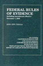 Federal Rules of Evidence （2000-2001）