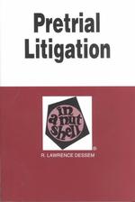 Pretrial Litigation Nutshell （3RD）