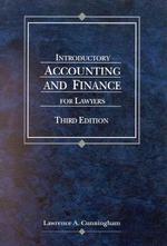 Introductory Accounting, Finance and Accounting for Lawyers (American Casebooks) （3RD）