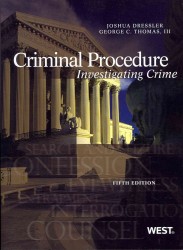 Criminal Procedure : Investigating Crime (American Casebook Series) -- Paperback / softback （5 Revised）