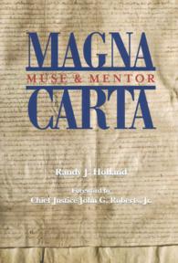 マグナカルタ制定800周年記念論文集<br>Magna Carta : Muse & Mentor