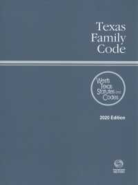 Texas Family Code 2020 (Texas Family Code)